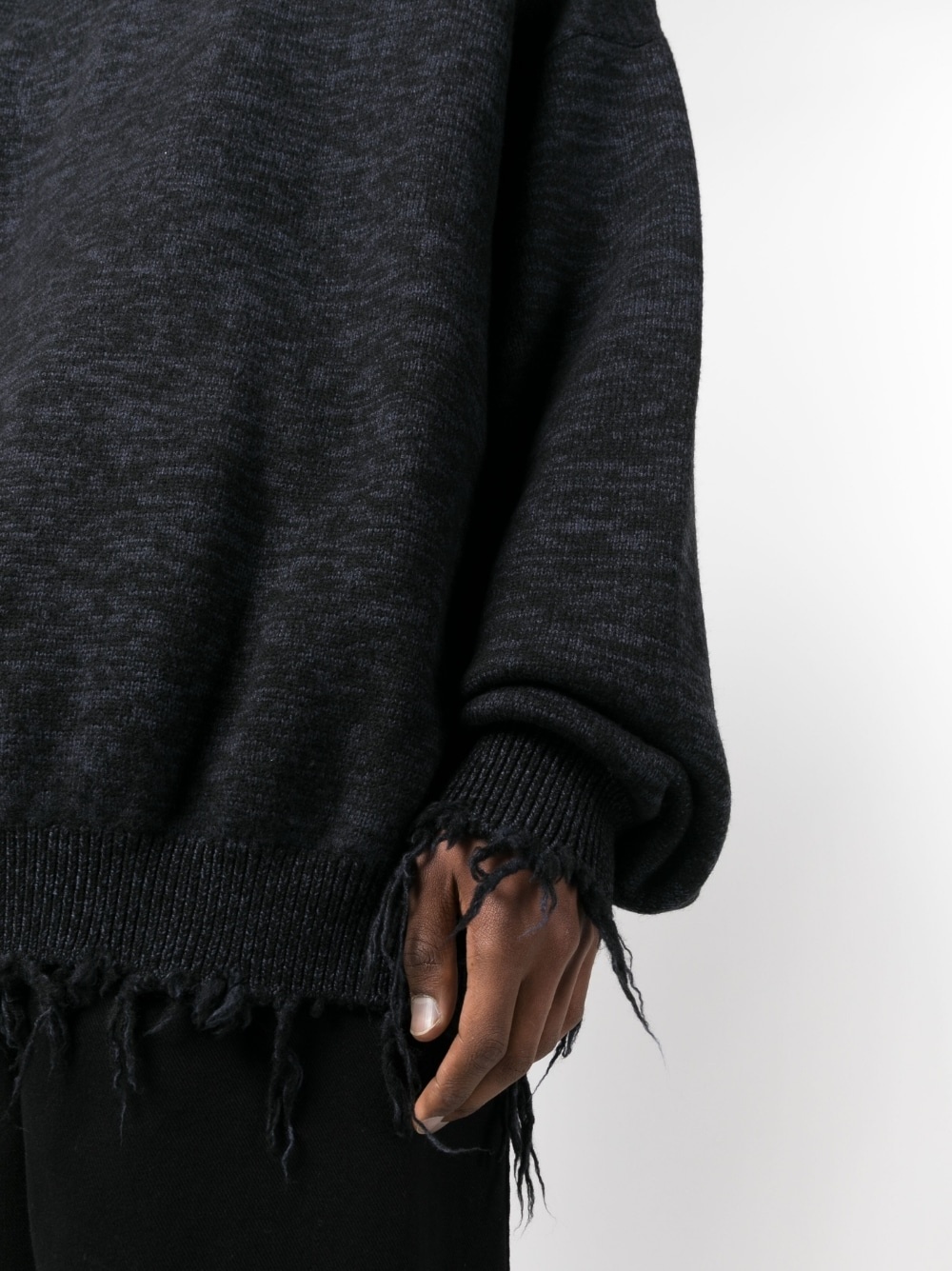 embroidered-logo long-sleeve sweatshirt - 5