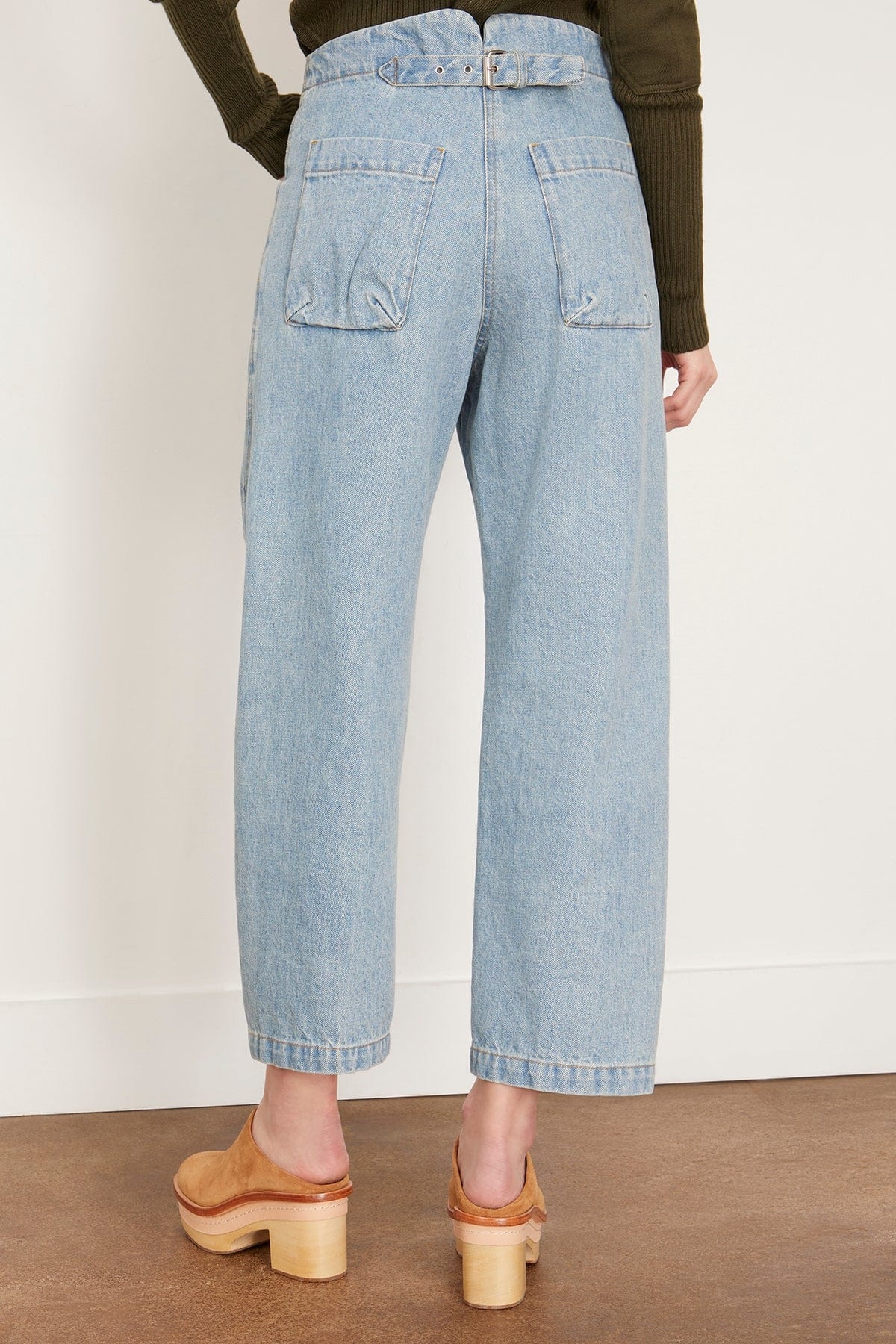 Elkin Pant in Celeste - 4