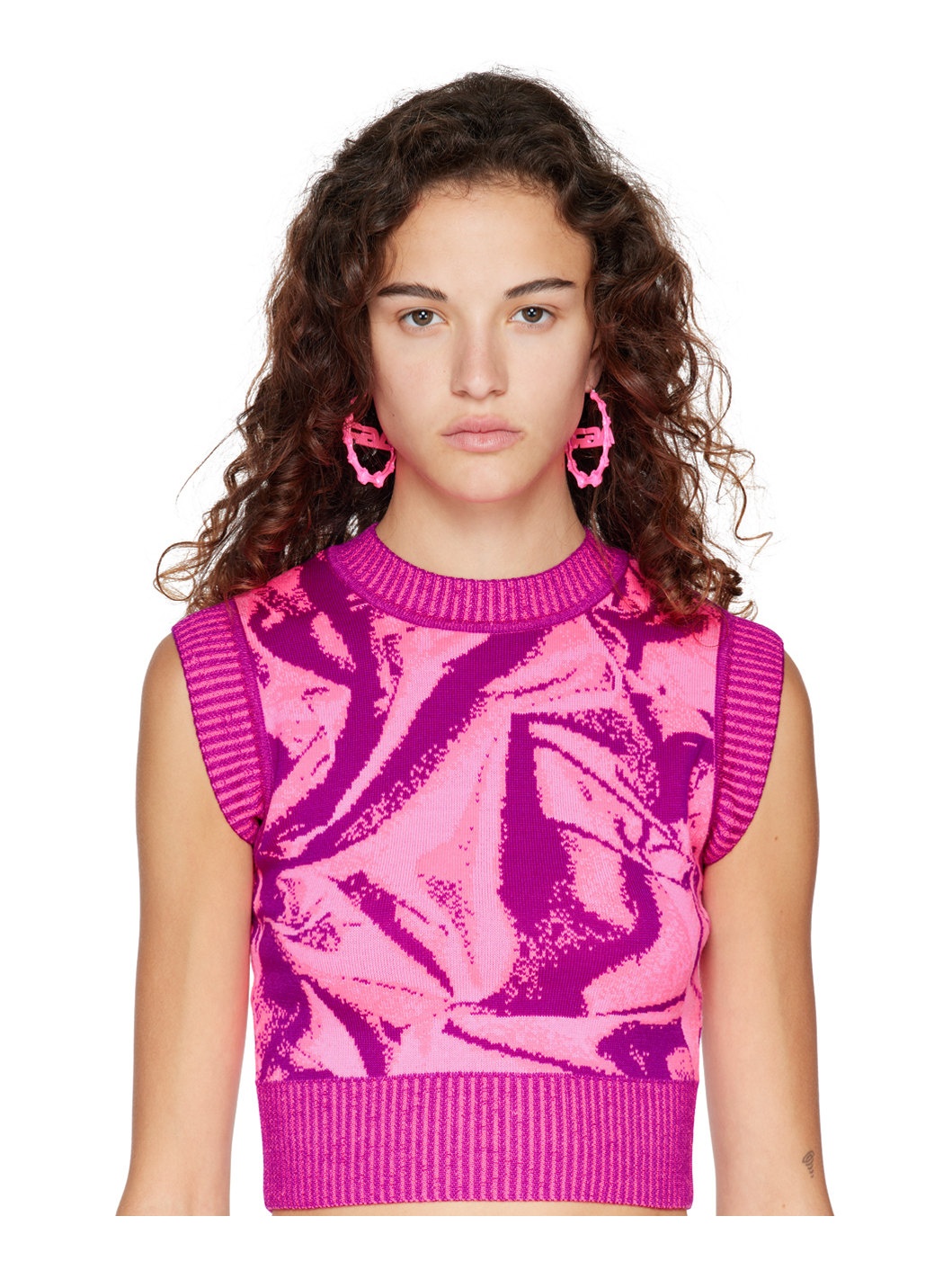 Pink Hatton Labs Edition Safety Earrings - 3