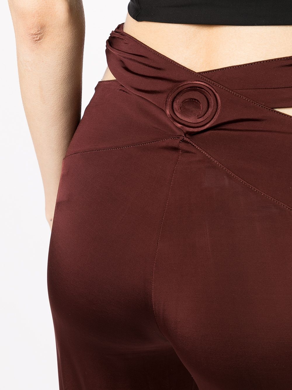 Cross-Waist Fluid trousers - 5