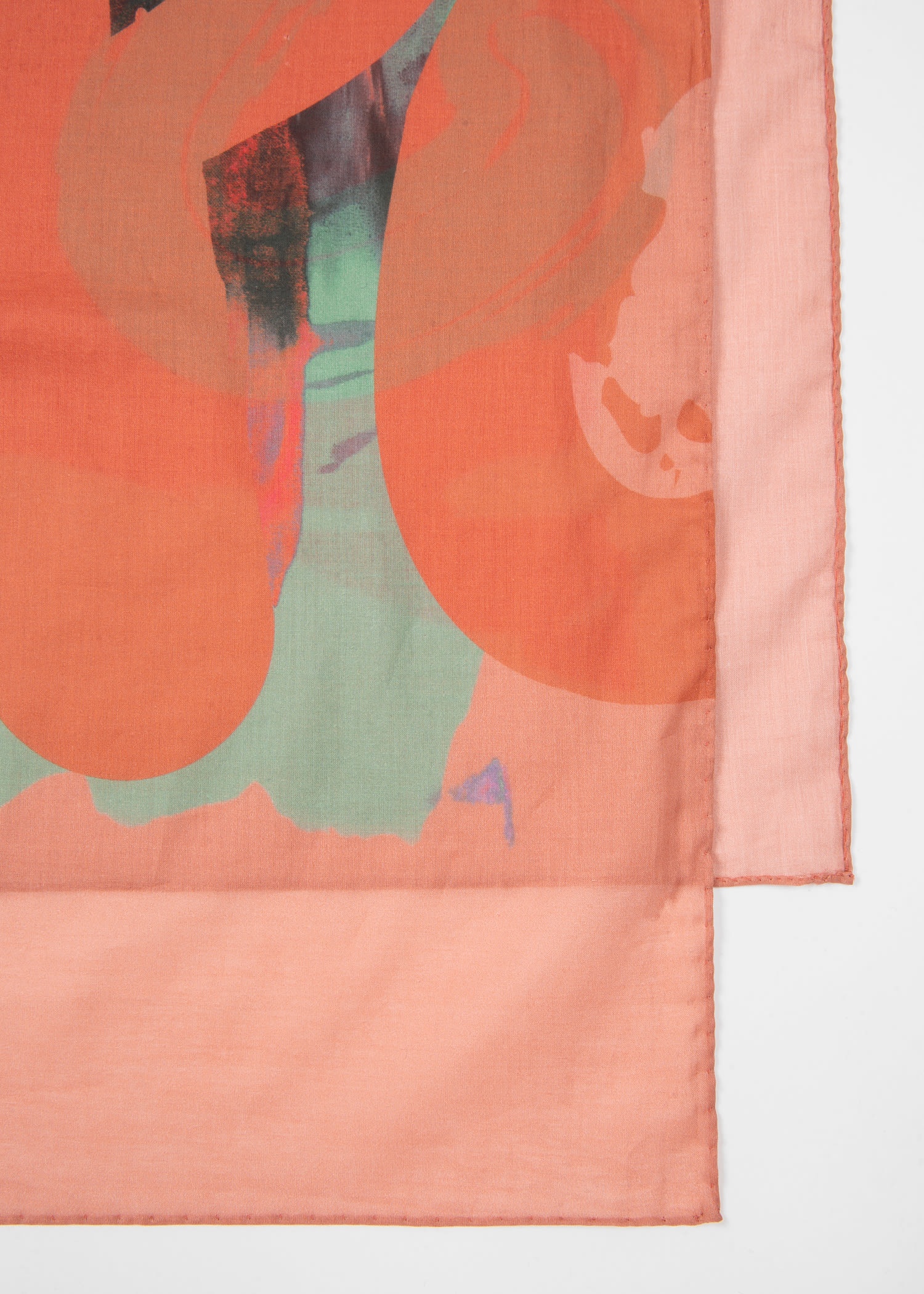 'Abstract Landscape' Cotton Scarf - 4