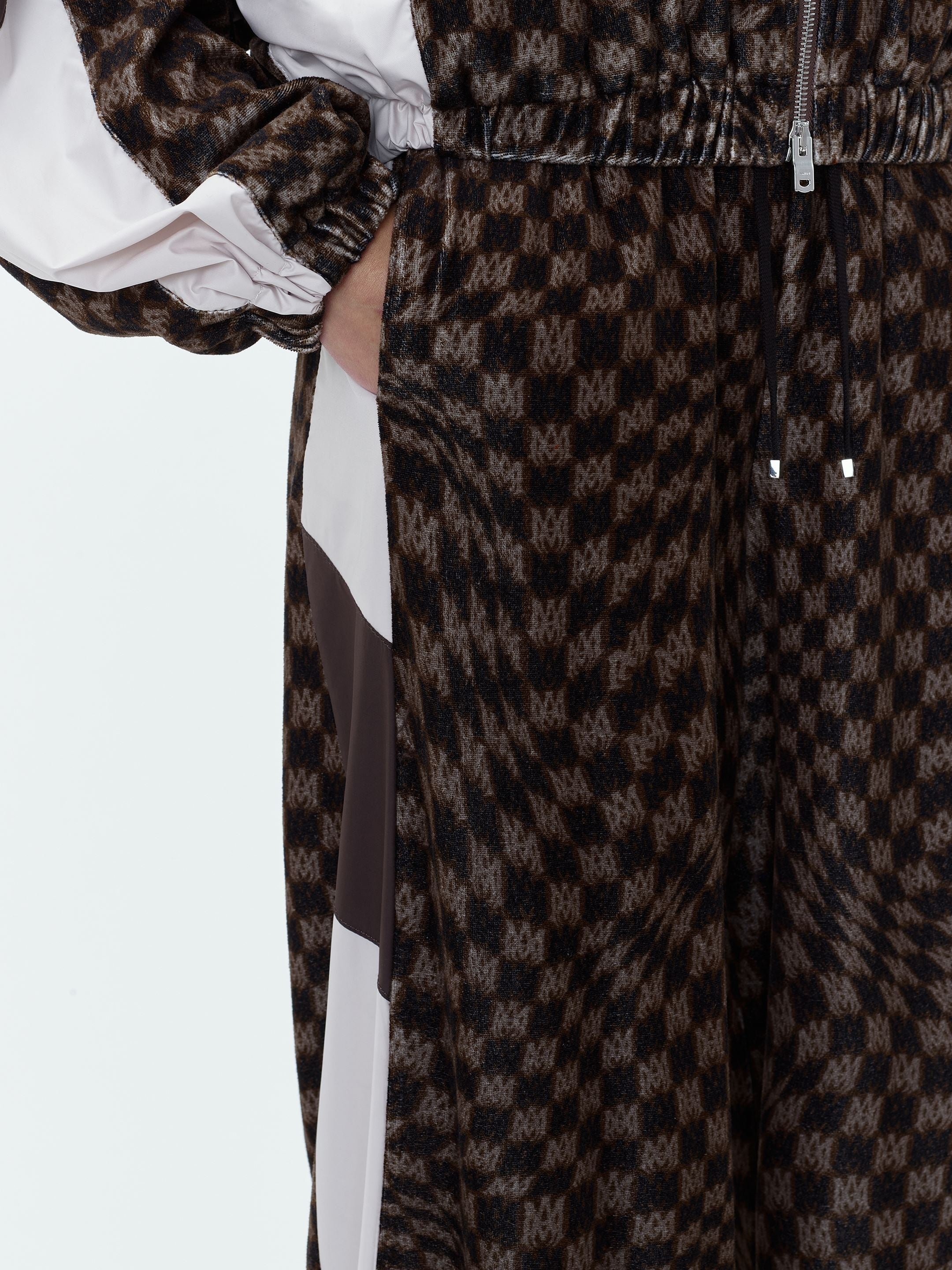 WIDE LEG RETRO TRACK PANT - 6