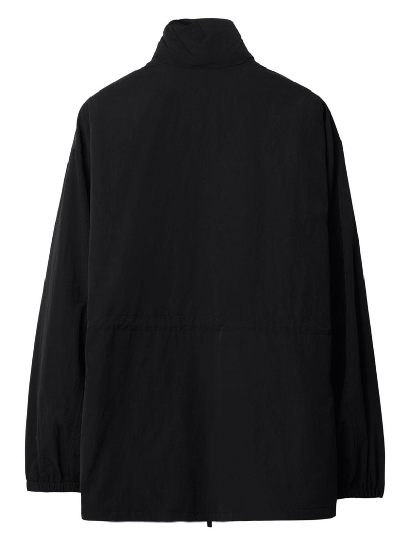 EDK-appliquÃ© hooded jacket 6