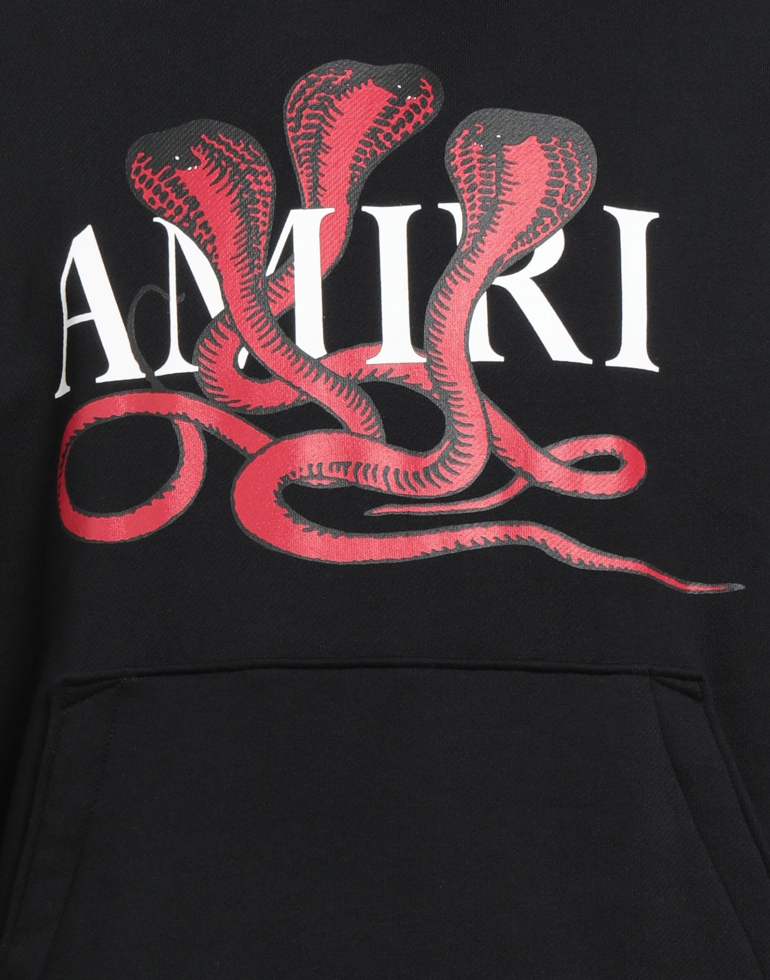 Black Men's Hooded Sweatshirt - 4