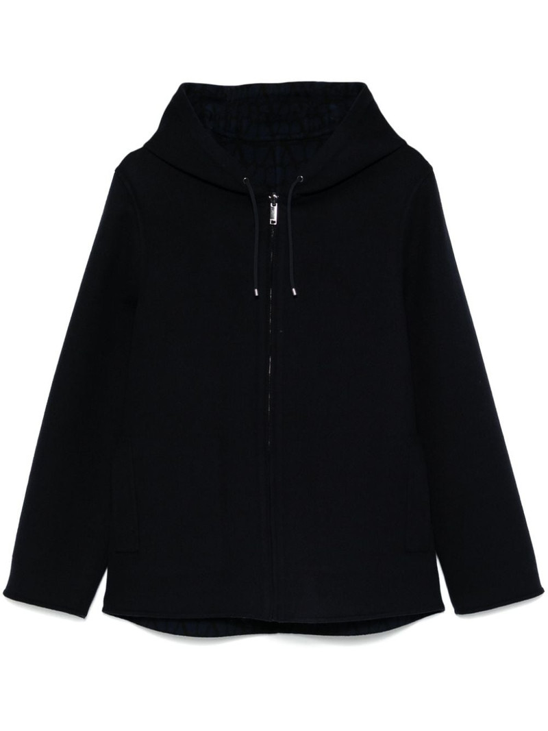 zip-up hooded jacket 1