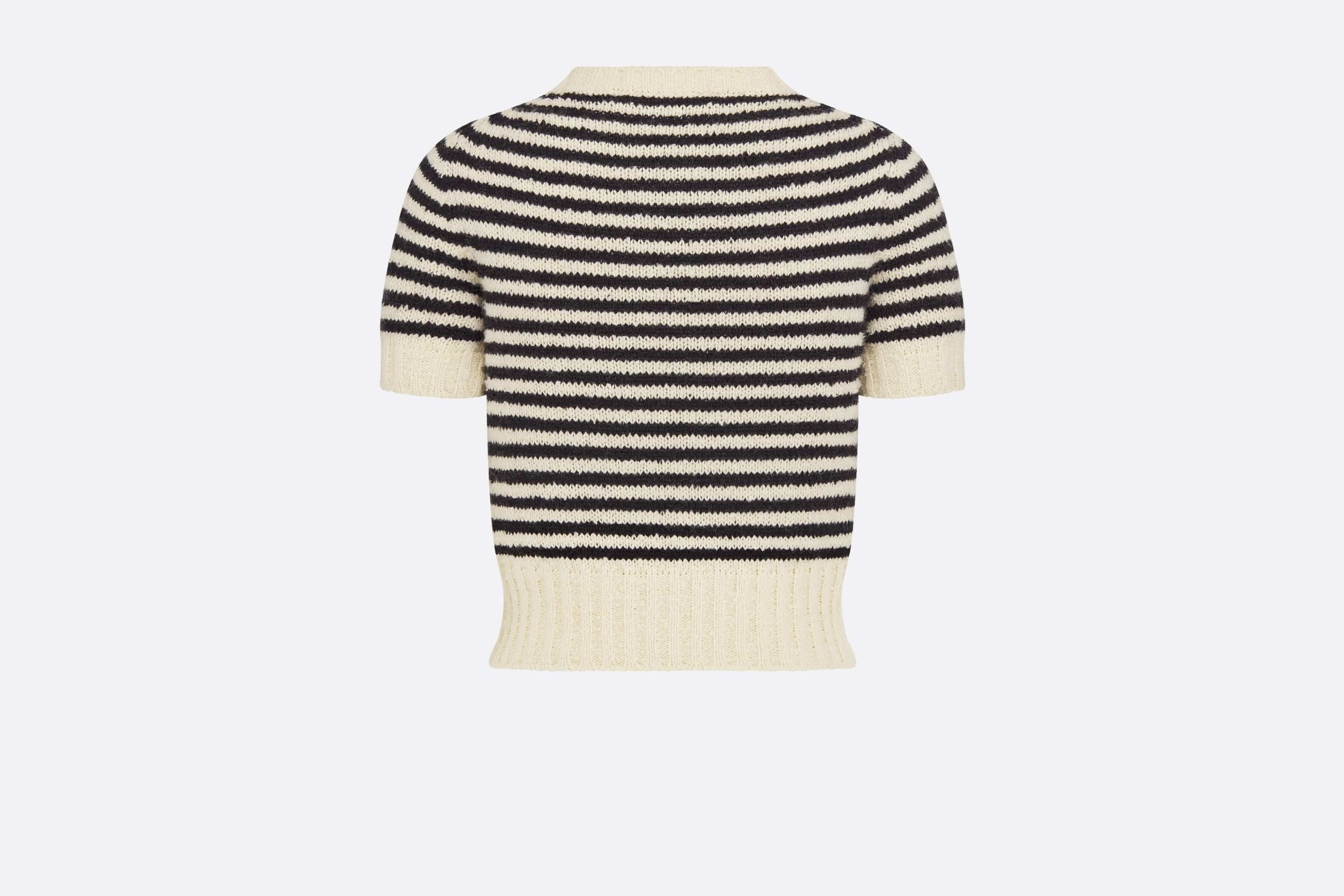 Dior Marinière Short-Sleeved Sweater - 2