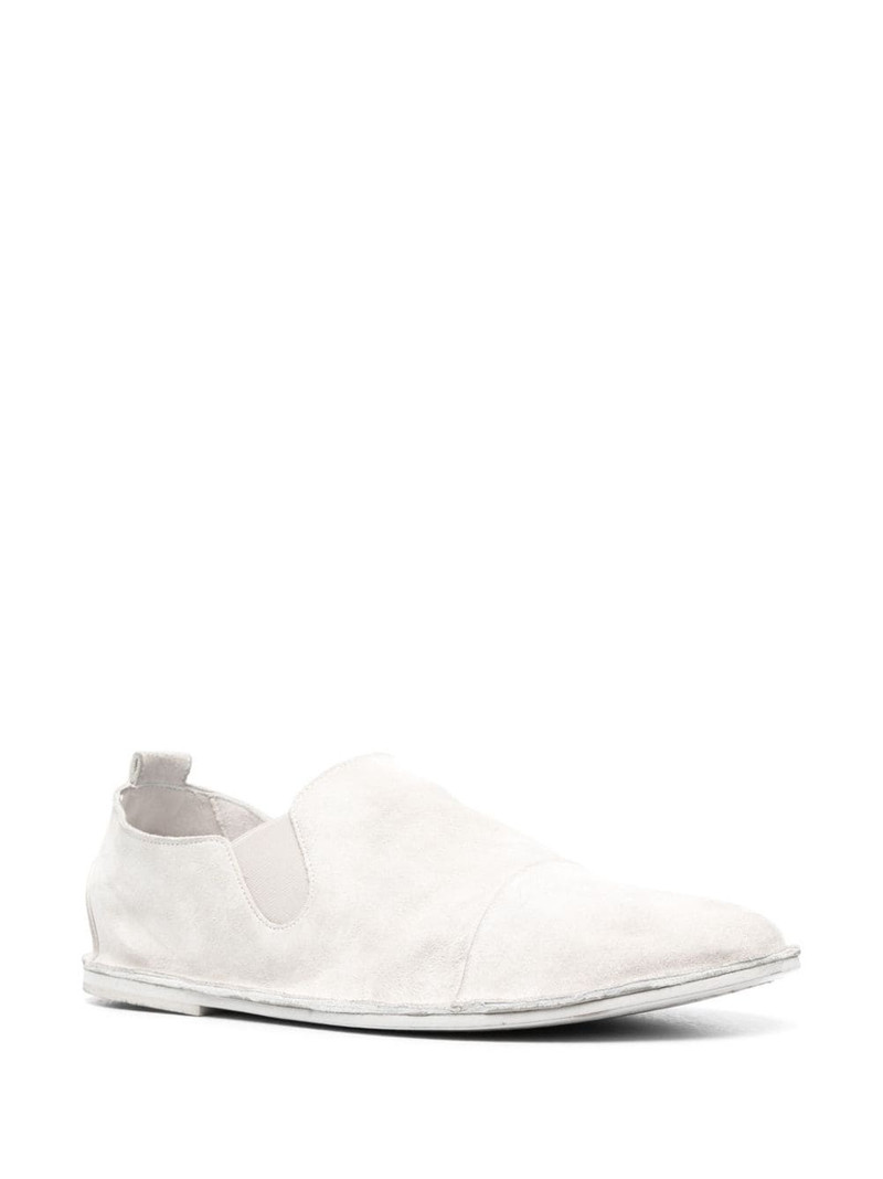 Marsèll round-toe slip-on leather loafers outlook