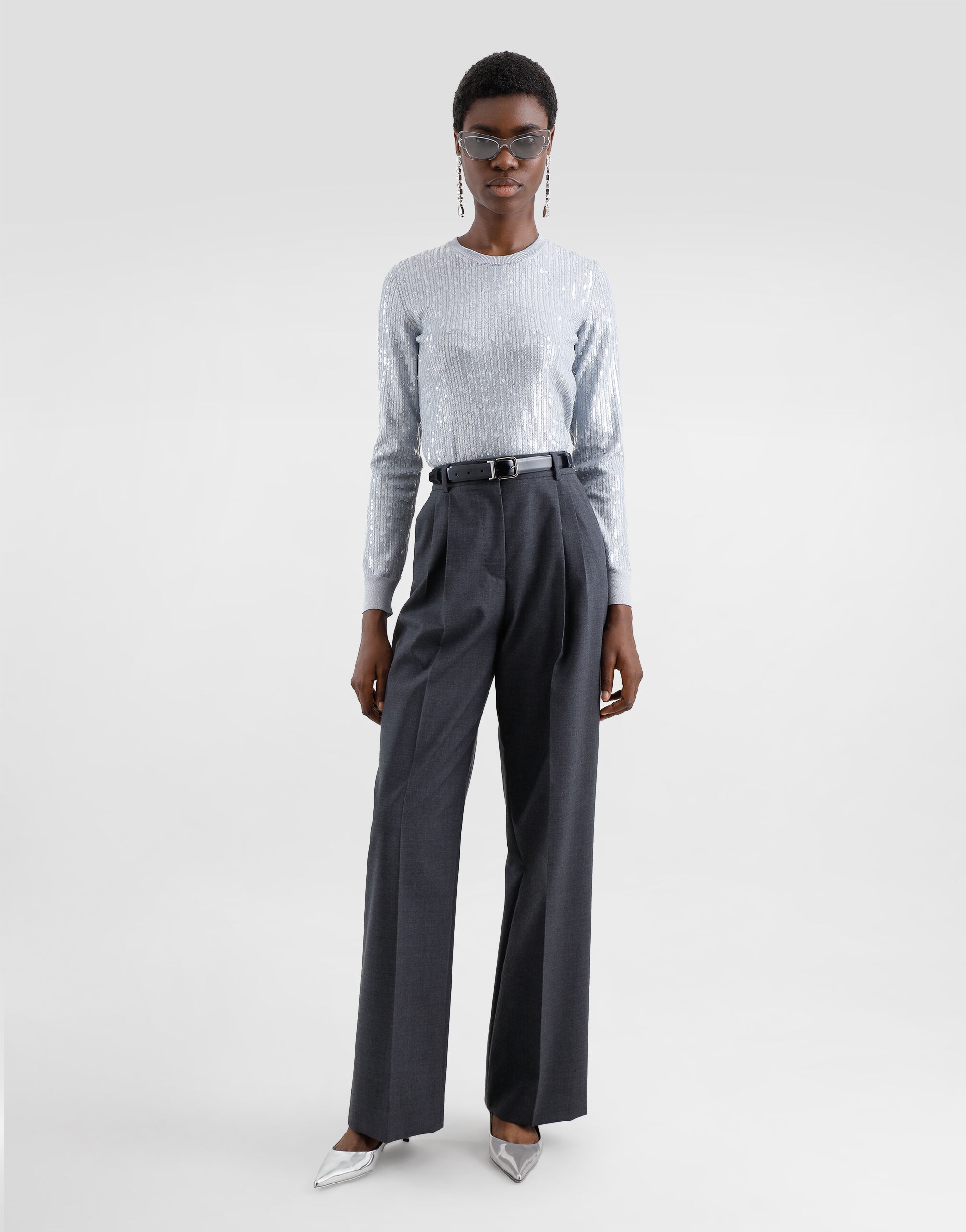 Wool fabric pants - 2