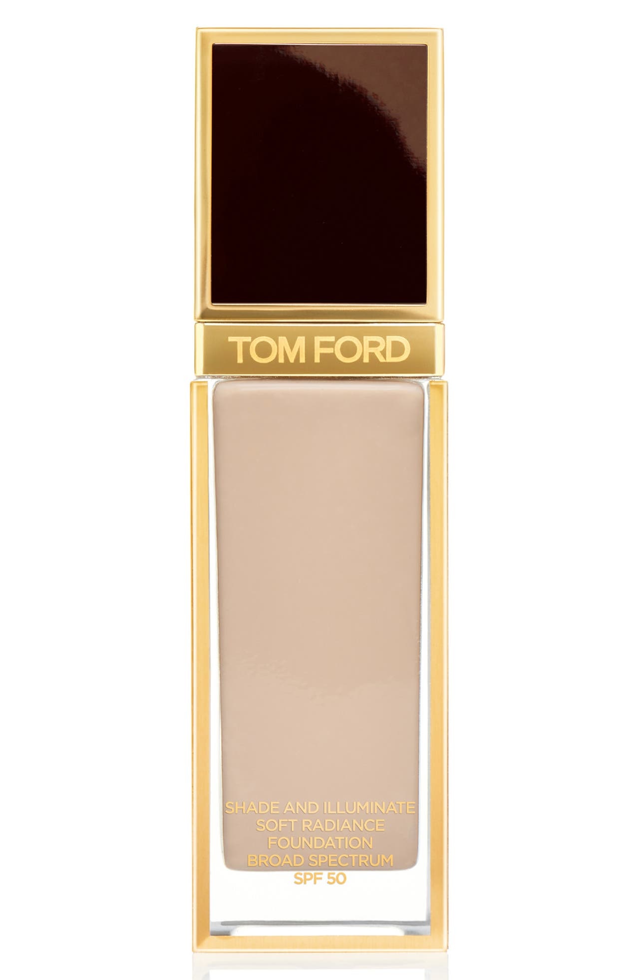 TOM FORD Shade and Illuminate Soft Radiance Foundation SPF 50 in 4.7 Cool Beige at Nordstrom - 1