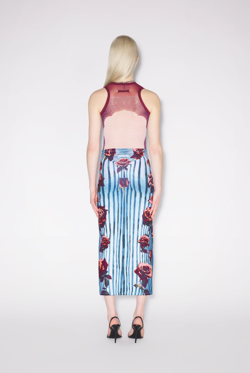 Jean Paul Gaultier THE RED FLOWER BODY MORPHING SKIRT outlook