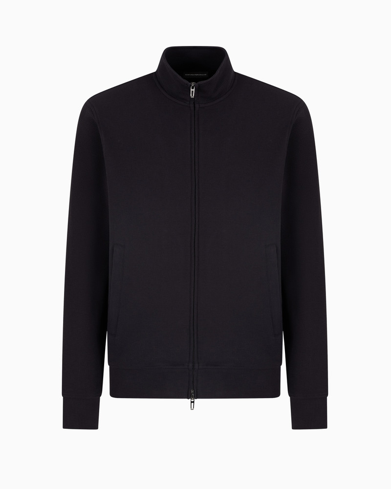 ESSENTIALS 전체 ZIP SWEATSHIRT 에 WAFFLE JERSEY 1