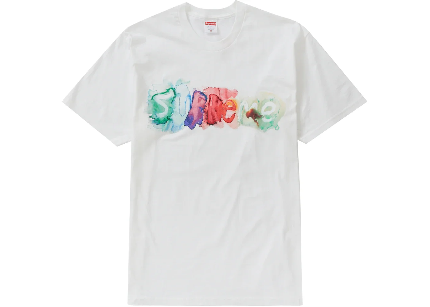 Supreme Watercolor Tee White - 1