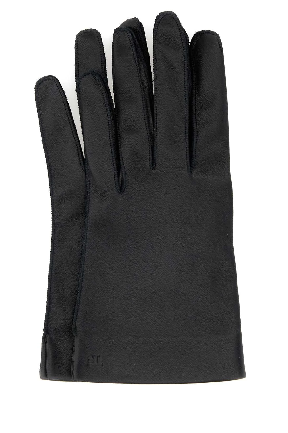 Tom Ford Women Black Leather Gloves - 1