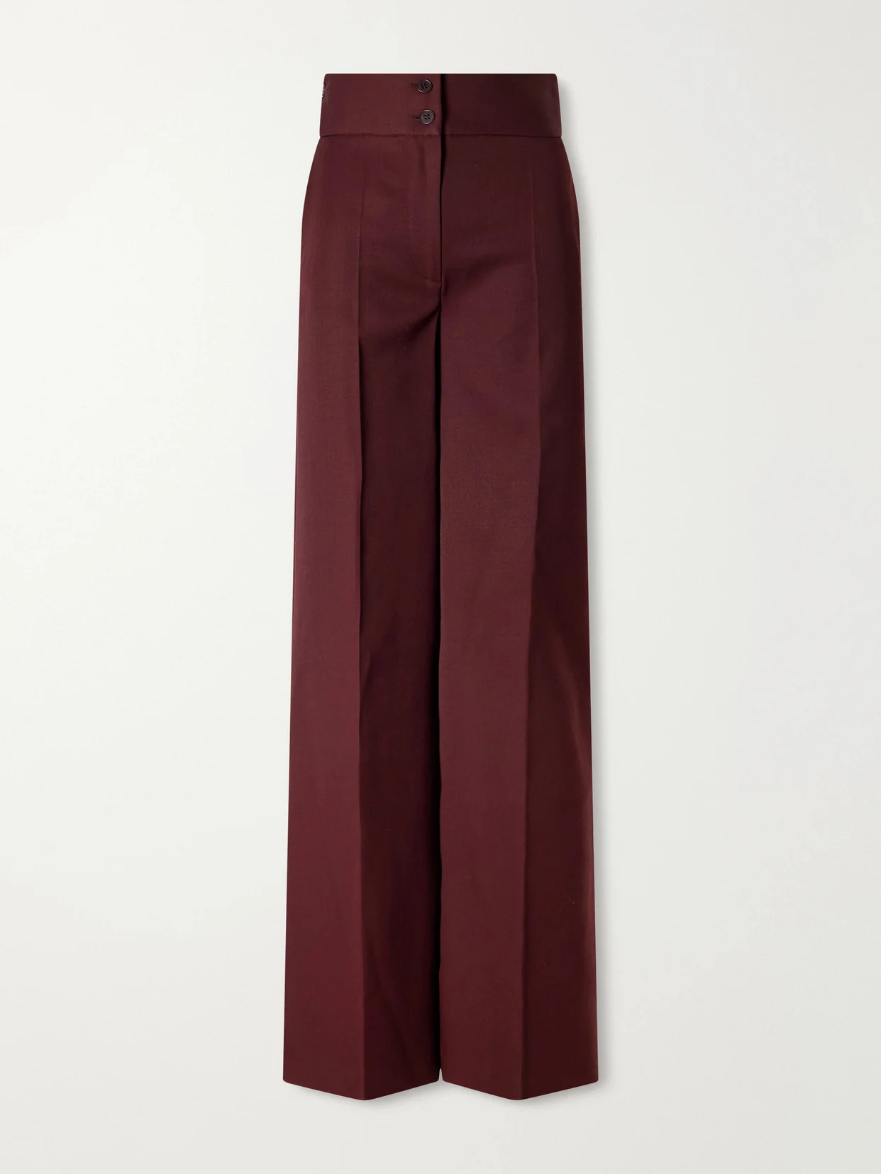 Rudy Wool Straight-leg Pants - 1