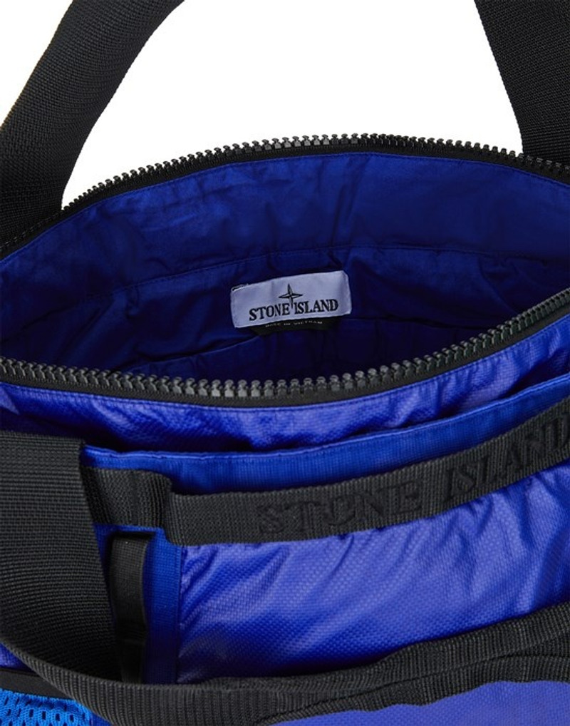 91070 MUSSOLA GOMMATA CANVAS, GARMENT DYED ULTRAMARINE BLUE 5