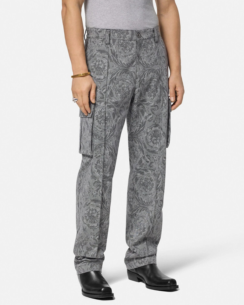 Barocco Jacquard Cargo Pants 4