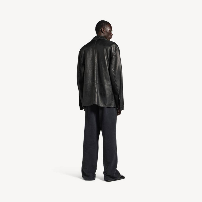 Men's Carcoat Jacket in Black 4