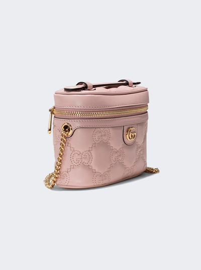 GUCCI GG Matelassé Top Handle Mini Bag Perfect Pink outlook