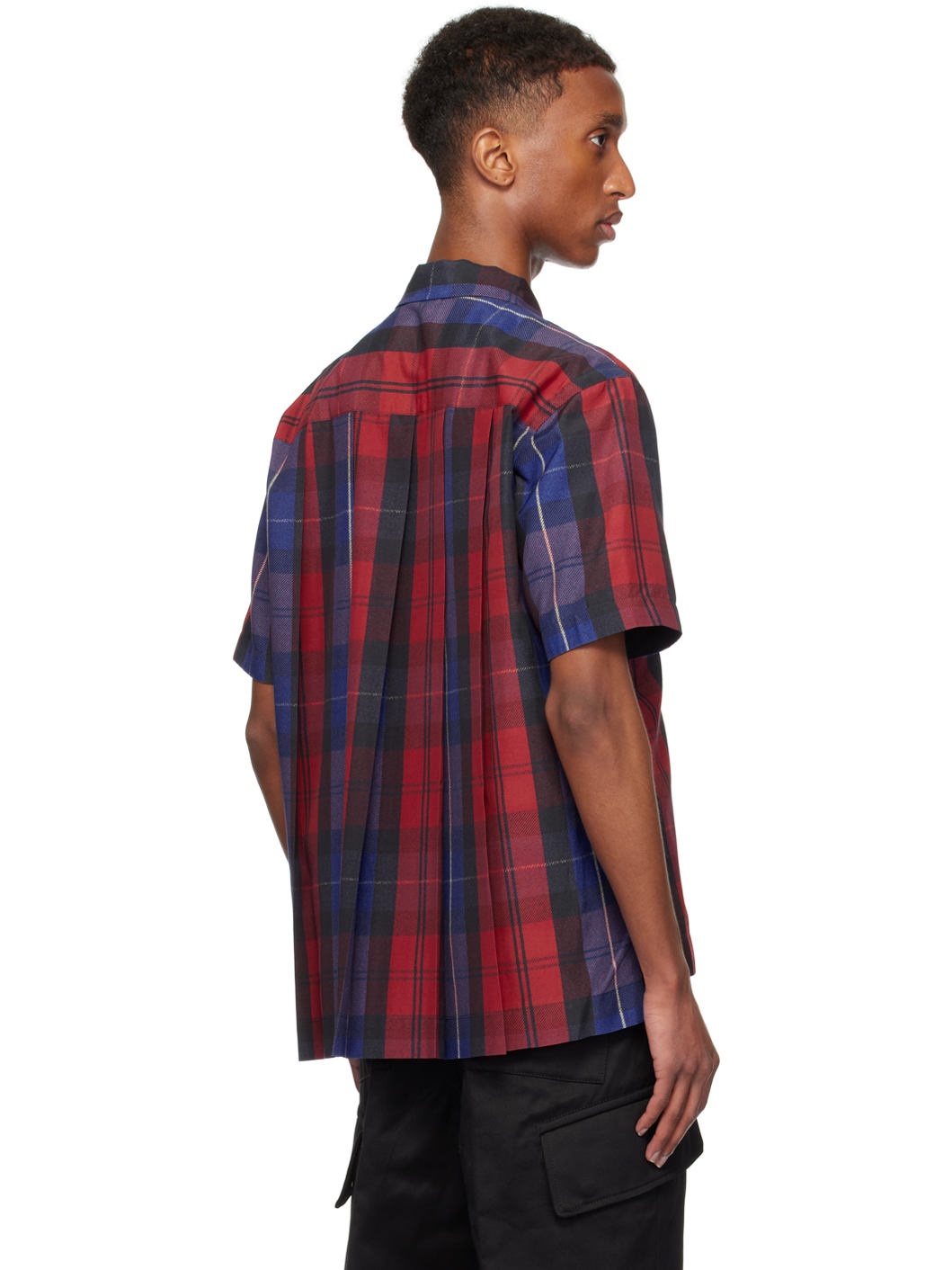 SSENSE Exclusive Red Check Shirt - 3