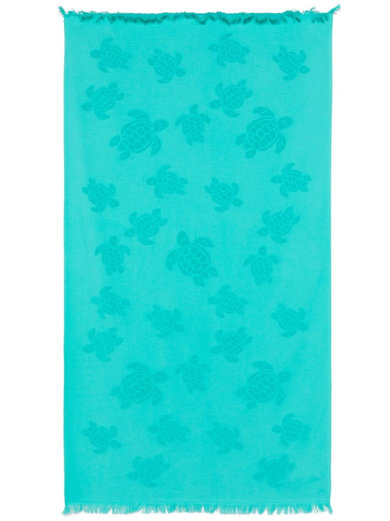Vilebrequin jacquard beach towel outlook