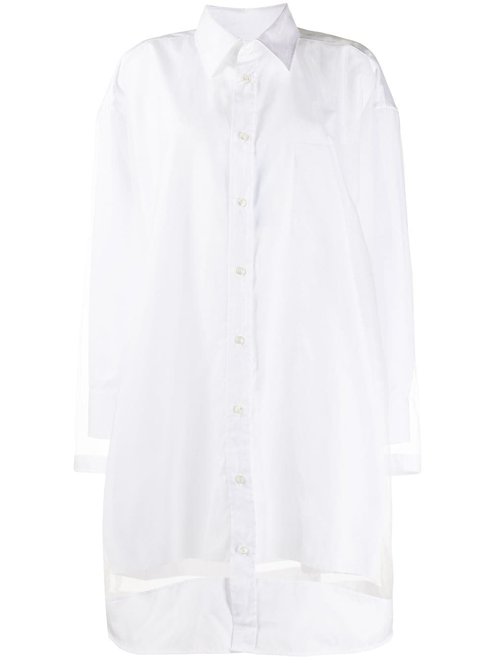 Maison Margiela Women Popeline Cotton Dress - 4