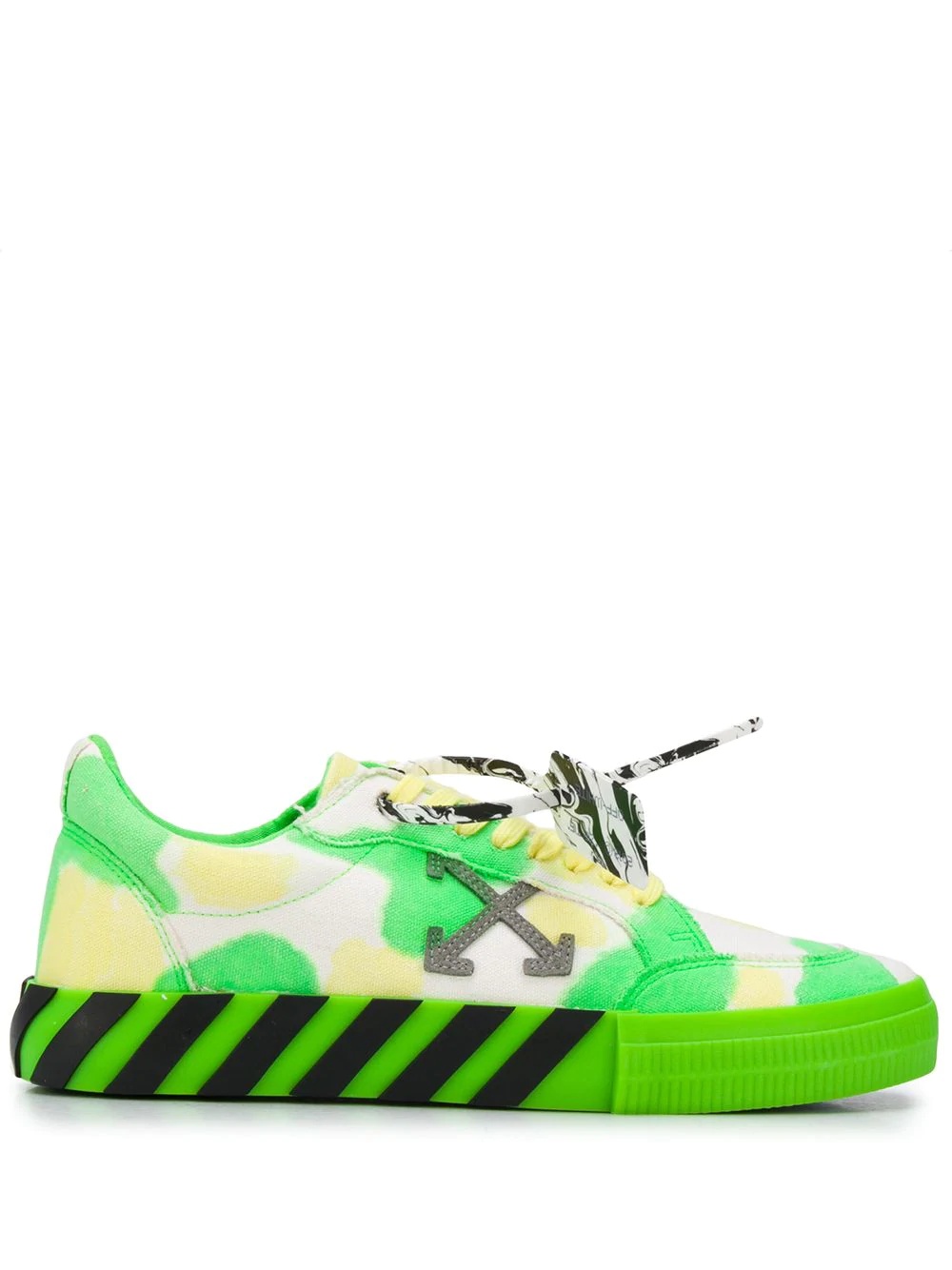 Vulcanized tie-dye sneakers - 1