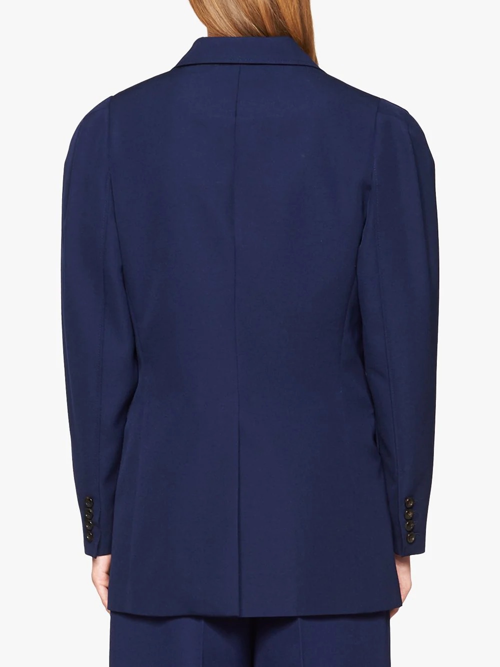 Gabardine oversized blazer - 4