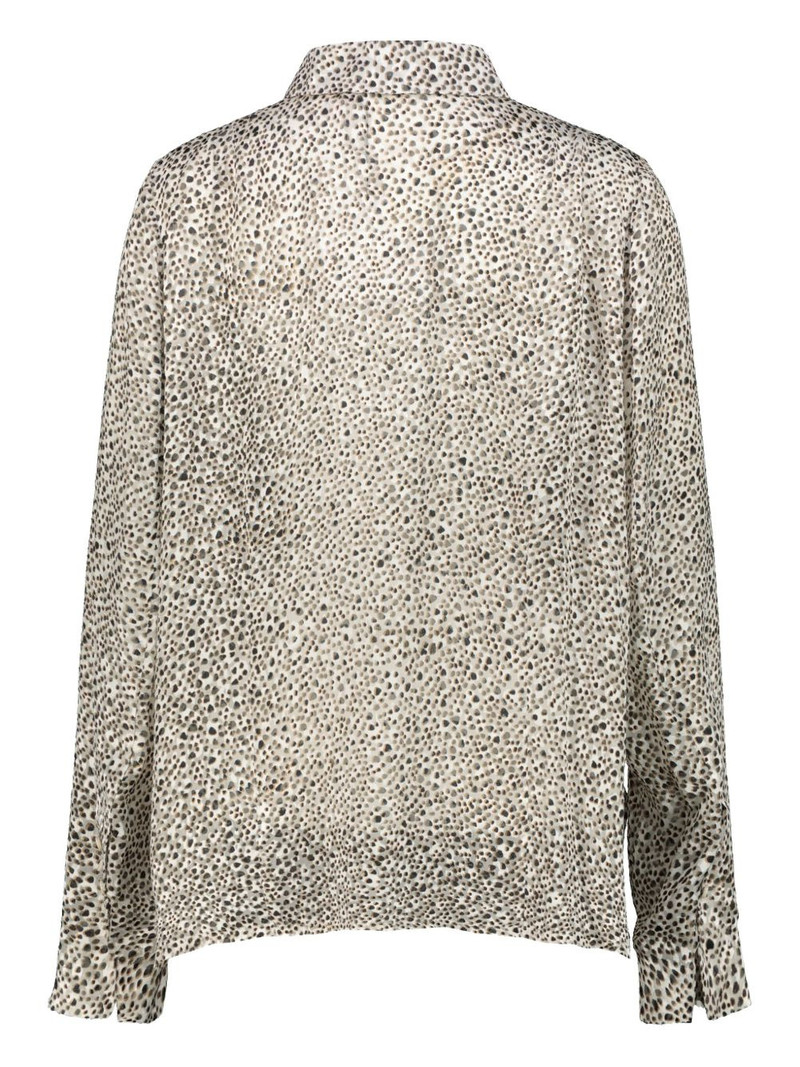 SAPIO N16 long-sleeved polka-dot shirt outlook