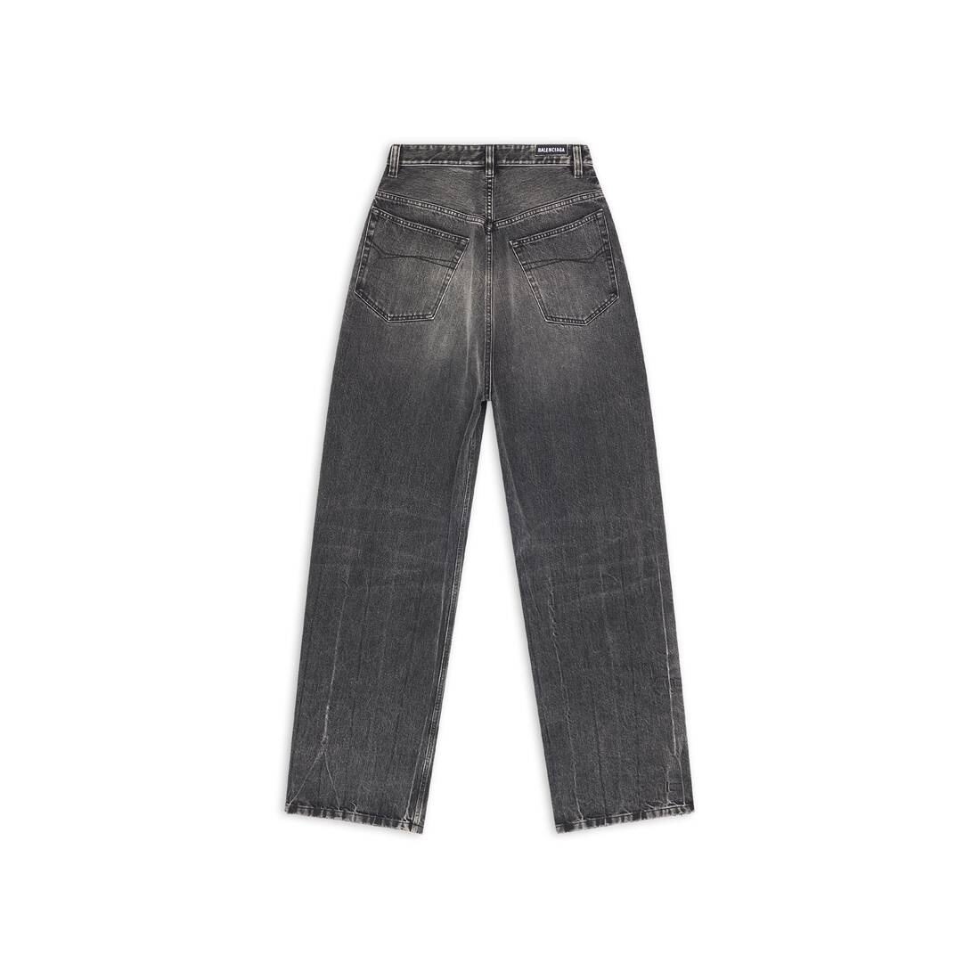 Pull-up Pants in Black - 5