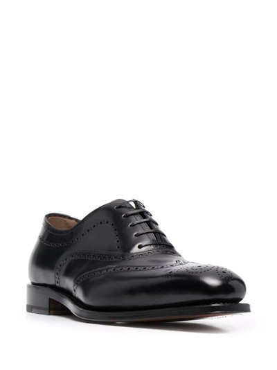 Salvatore Ferragamo Oxford leather shoes outlook