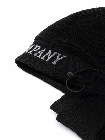 C.P. Company logo-print wool balaclava outlook