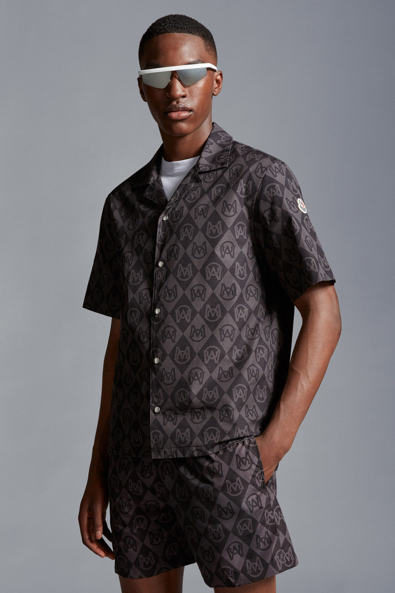 Moncler Monogram Print Shirt outlook