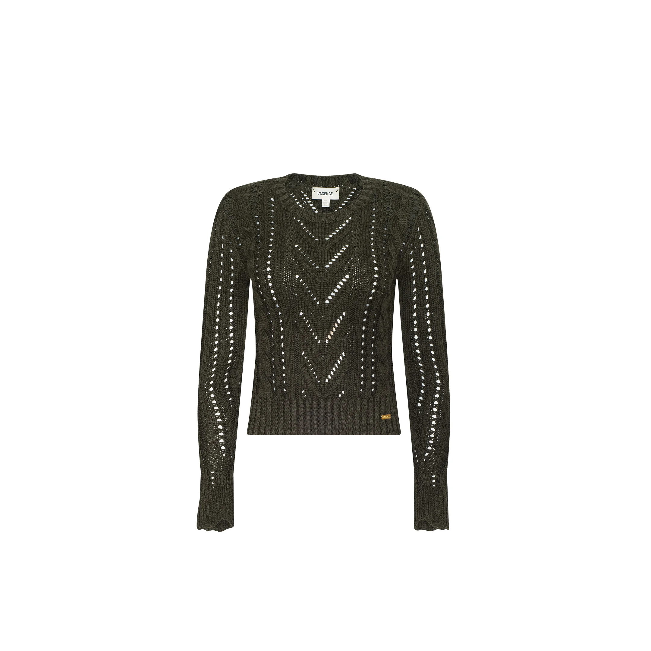 Mio Cabled Pullover - 1