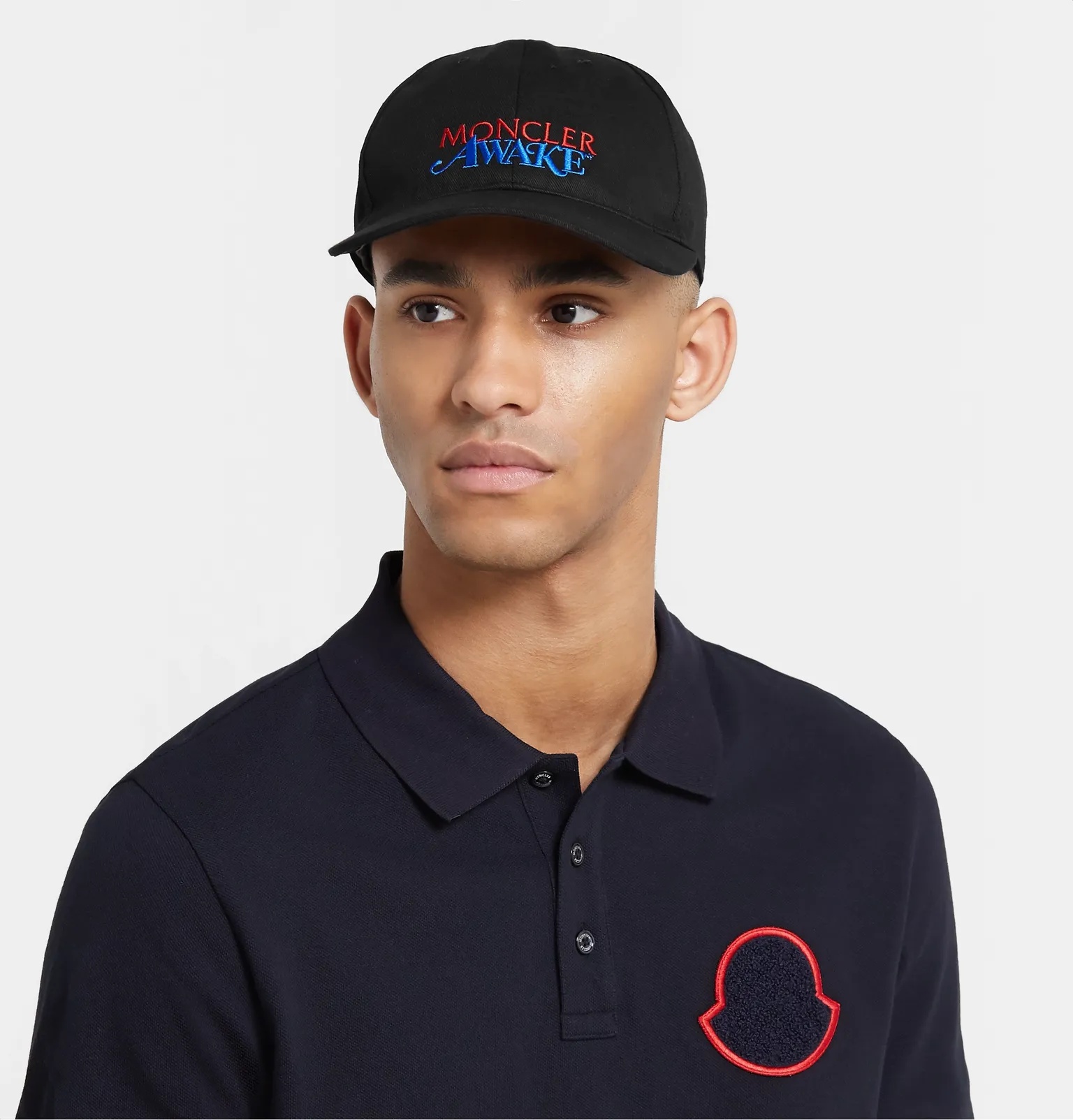 2 Moncler 1952 Awake Logo-Embroidered Cotton-Twill Baseball Cap - 4
