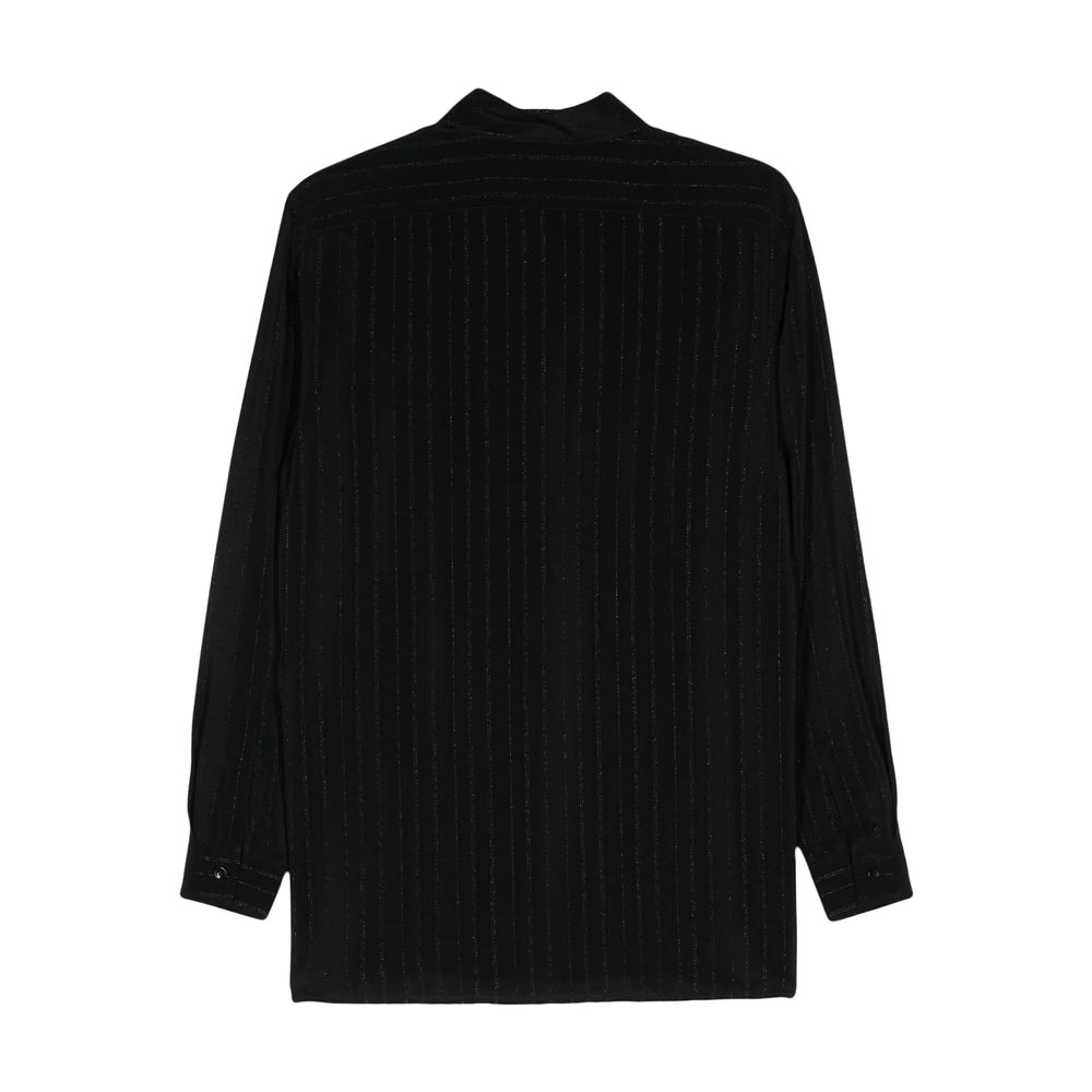 Saint Laurent Black Shirts Men - 2