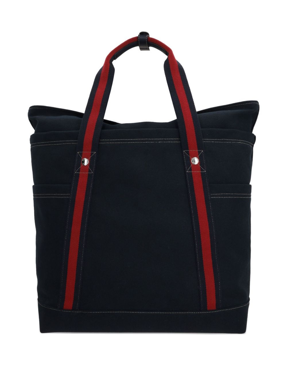crest-print tote bag - 2