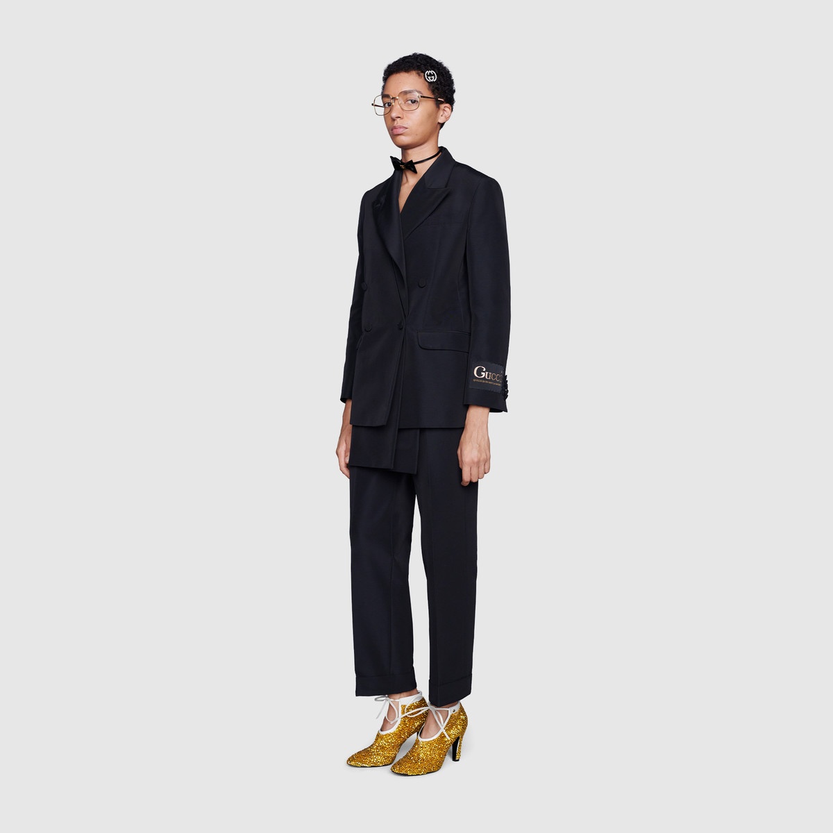 Faille cuffed ankle pant - 2
