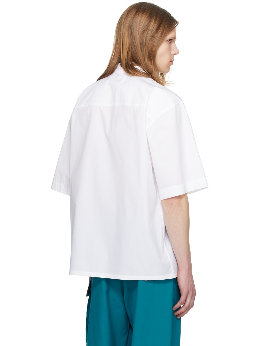 White Printed Shirt - 3
