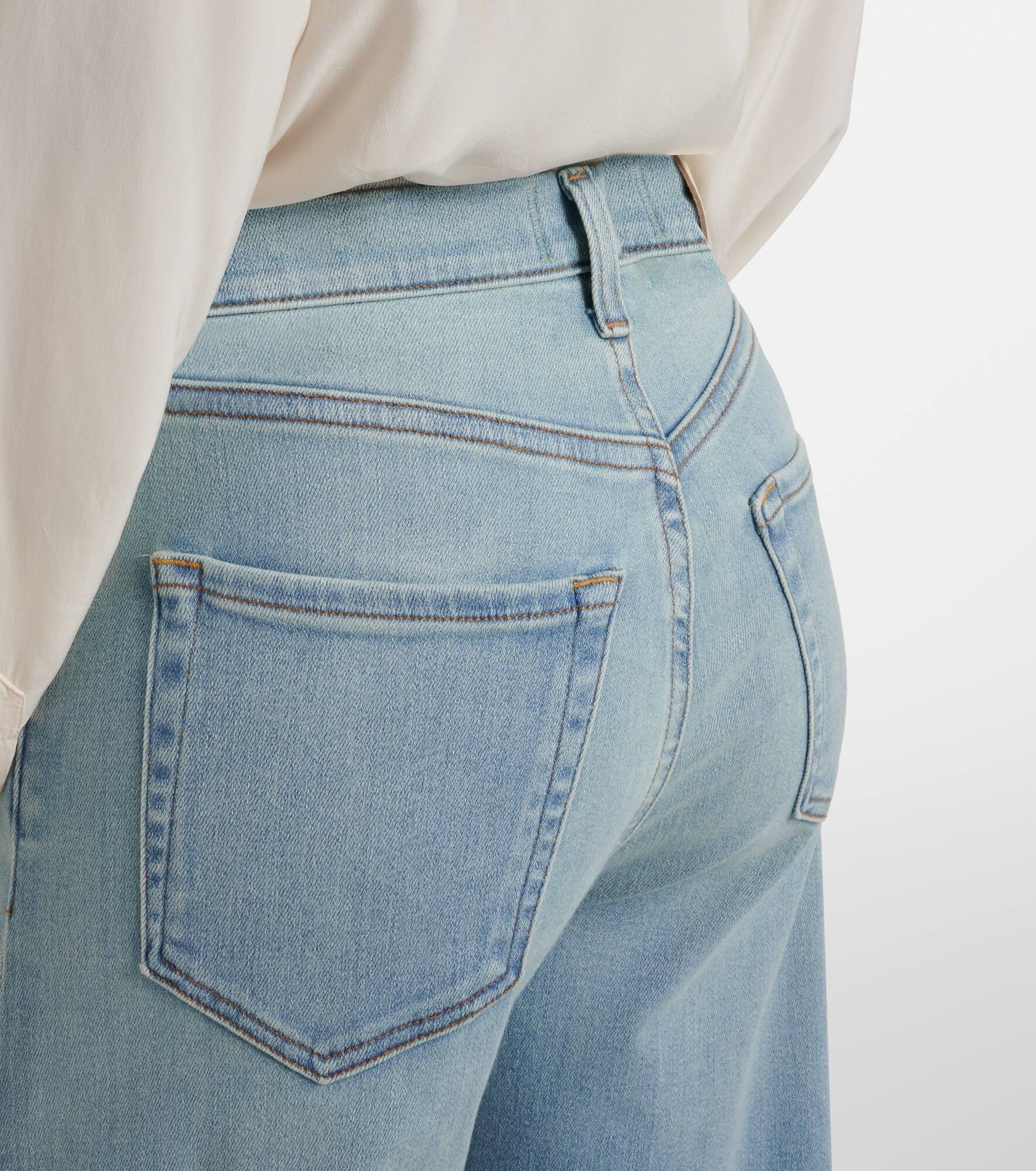Amari high-rise wide-leg jeans - 6