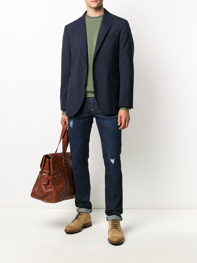 Brunello Cucinelli mid-rise slim jeans outlook