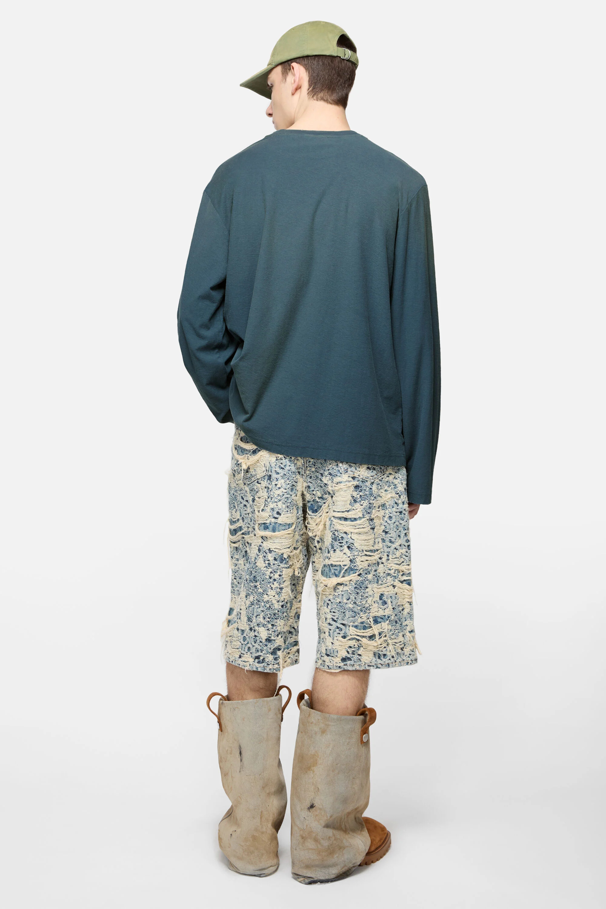 Logo t-shirt - Relaxed fit - Deep blue - 3