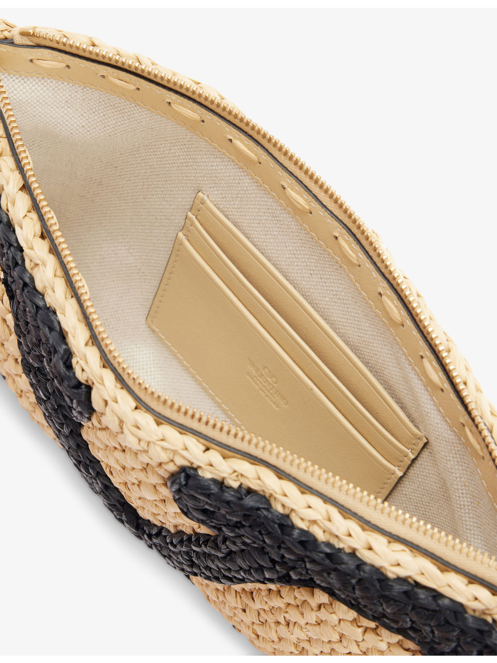Viva Superstar Small Raffia Pouch - 5