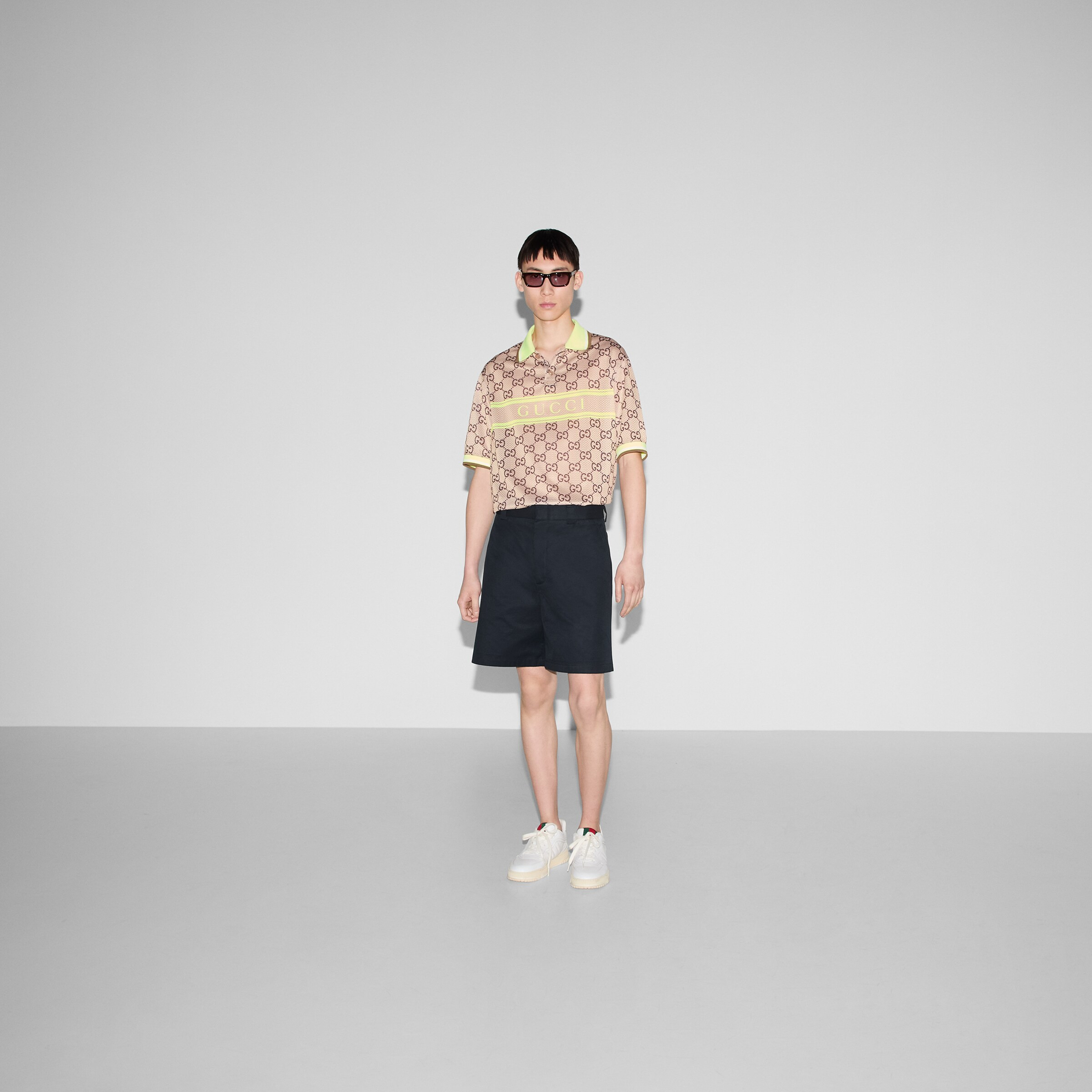 Double cotton twill short with Web - 2