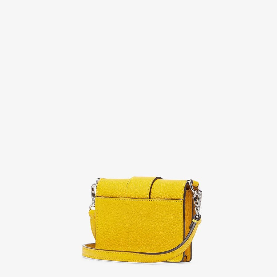 Yellow leather bag - 2