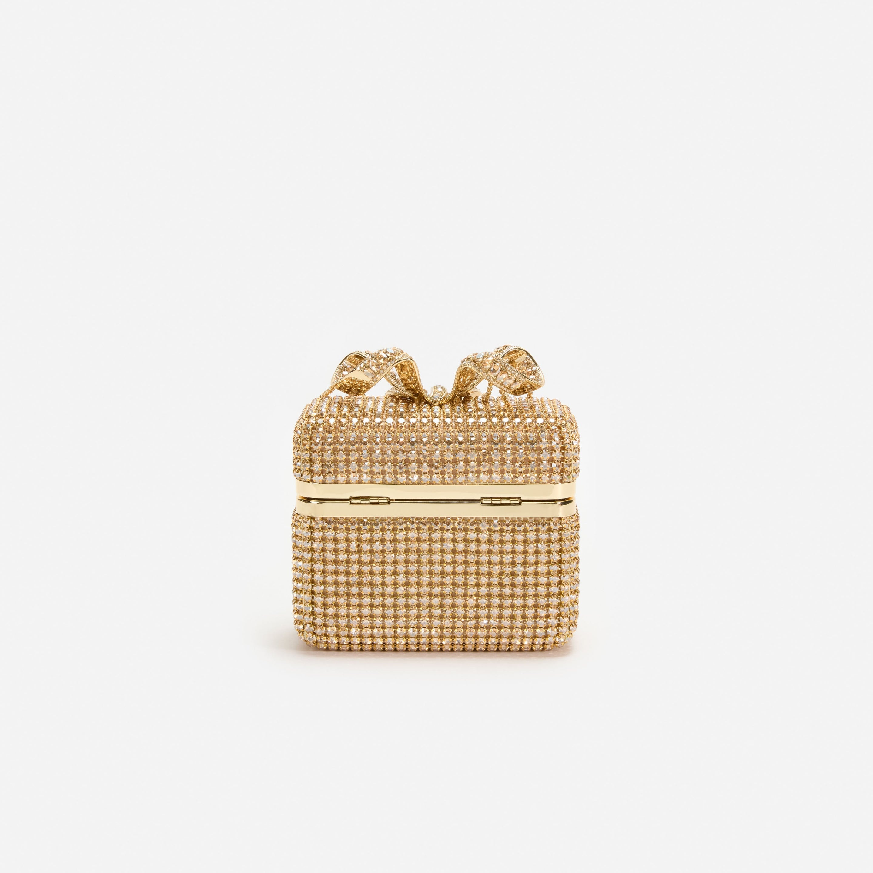 Gold Crystal Vanity Case - 3