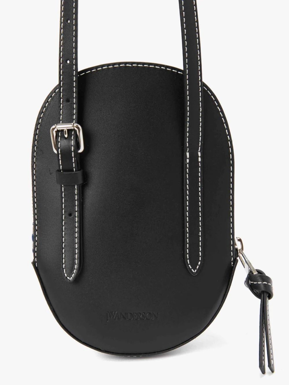 MEDIUM CAP BAG - LEATHER CROSS BODY BAG - 4