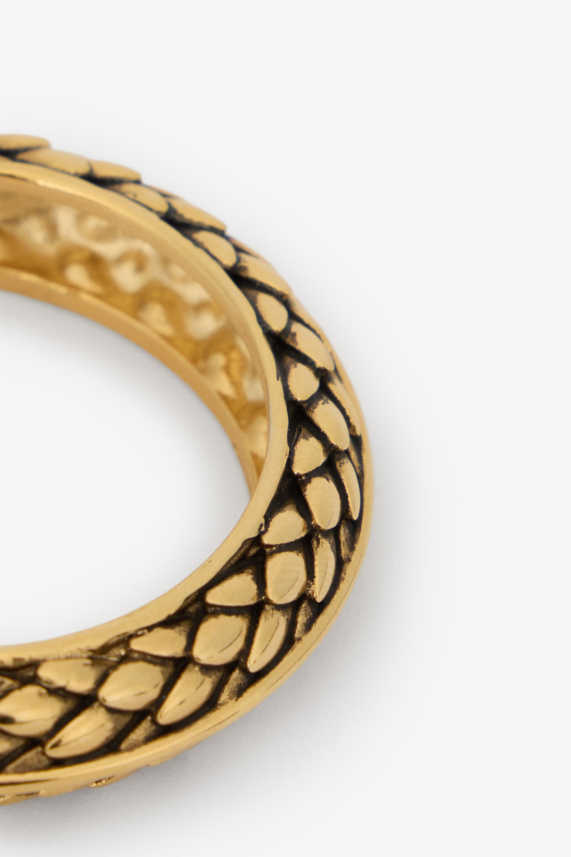 Gold Serpentine Earrings 5