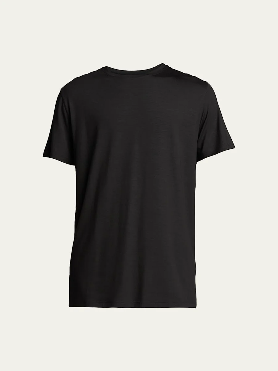 Men's Short-Sleeve Tee, Black - 1
