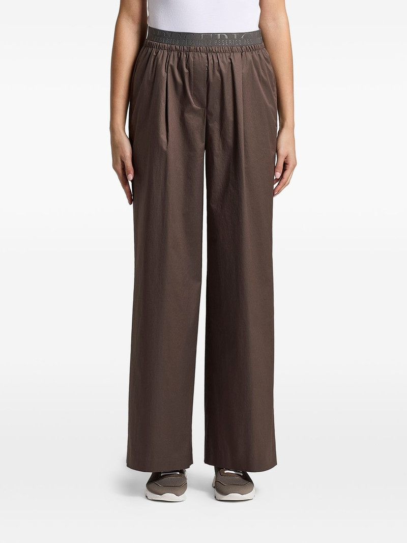 logo-waistband trousers 1