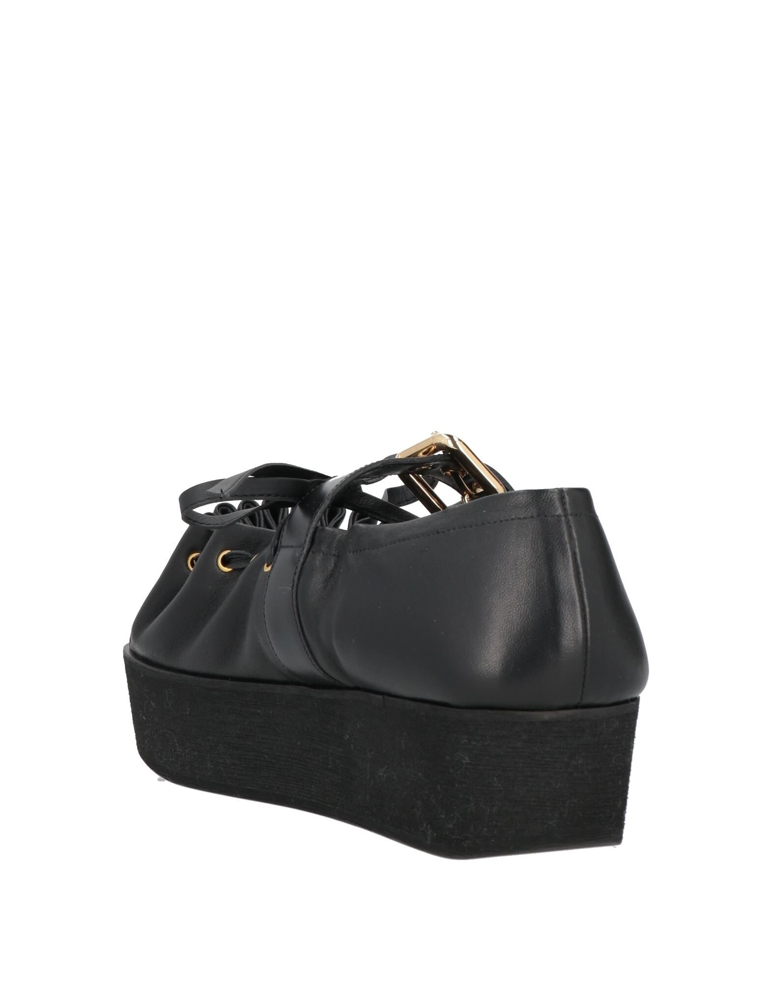 Black Women's Loafers - 3